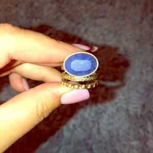 Purple/blue stone ring!!